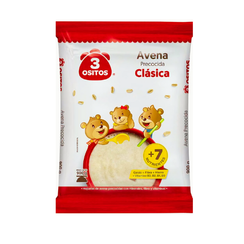 Avena Tres Ositos 900g