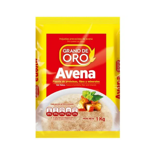 Avena precocida Grano de Oro Bolsa 1kg