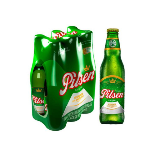 Cerveza Pilsen de 305ml x6