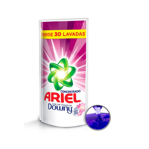 Detergente Liquido ARIEL con un toque de Downy de 1.2L