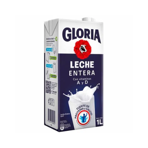 Leche Entera Gloria 1L