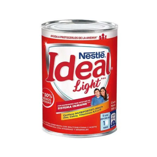 Mezcla Láctea Ideal Light Lata 390g